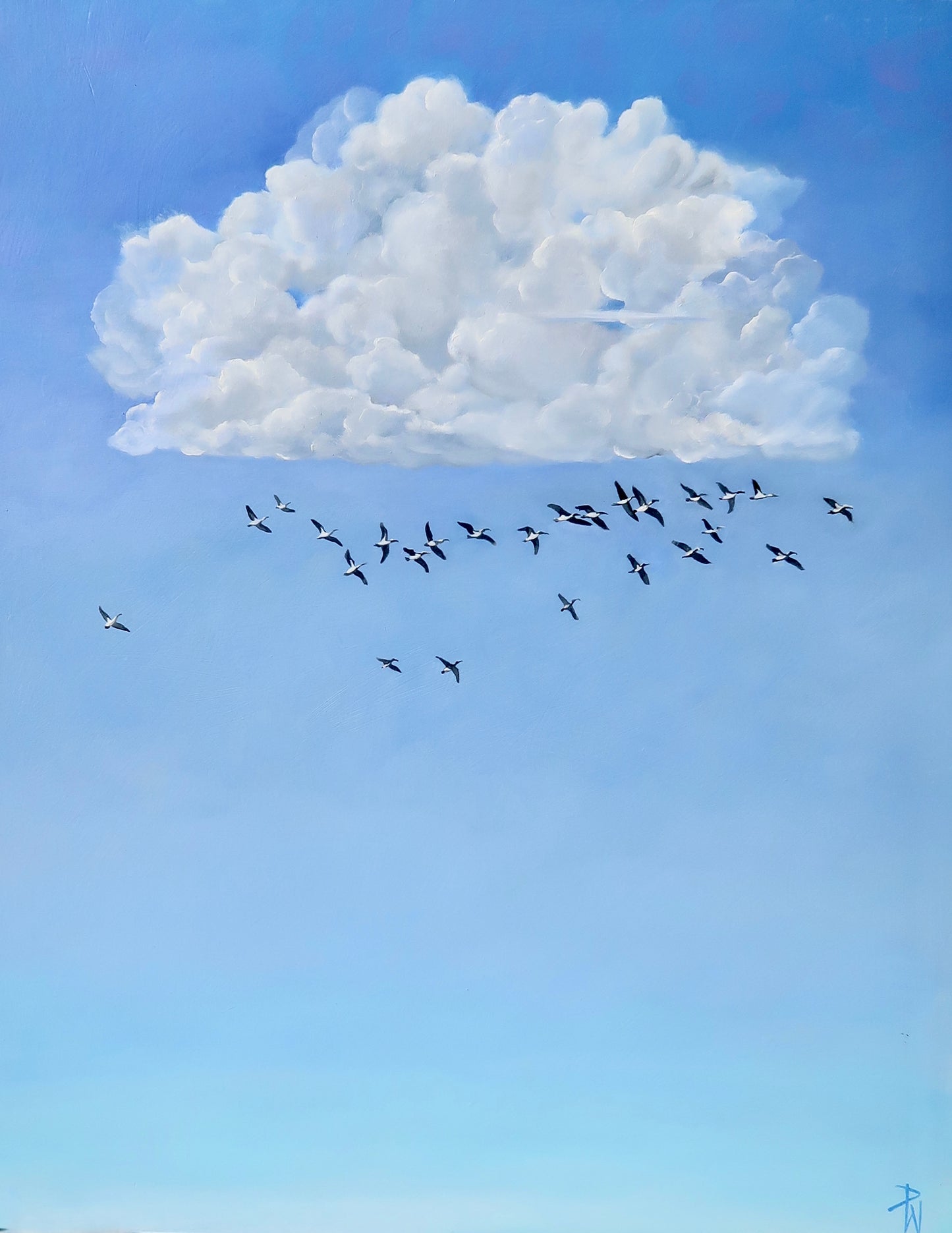 The Ibis Are Back! Print