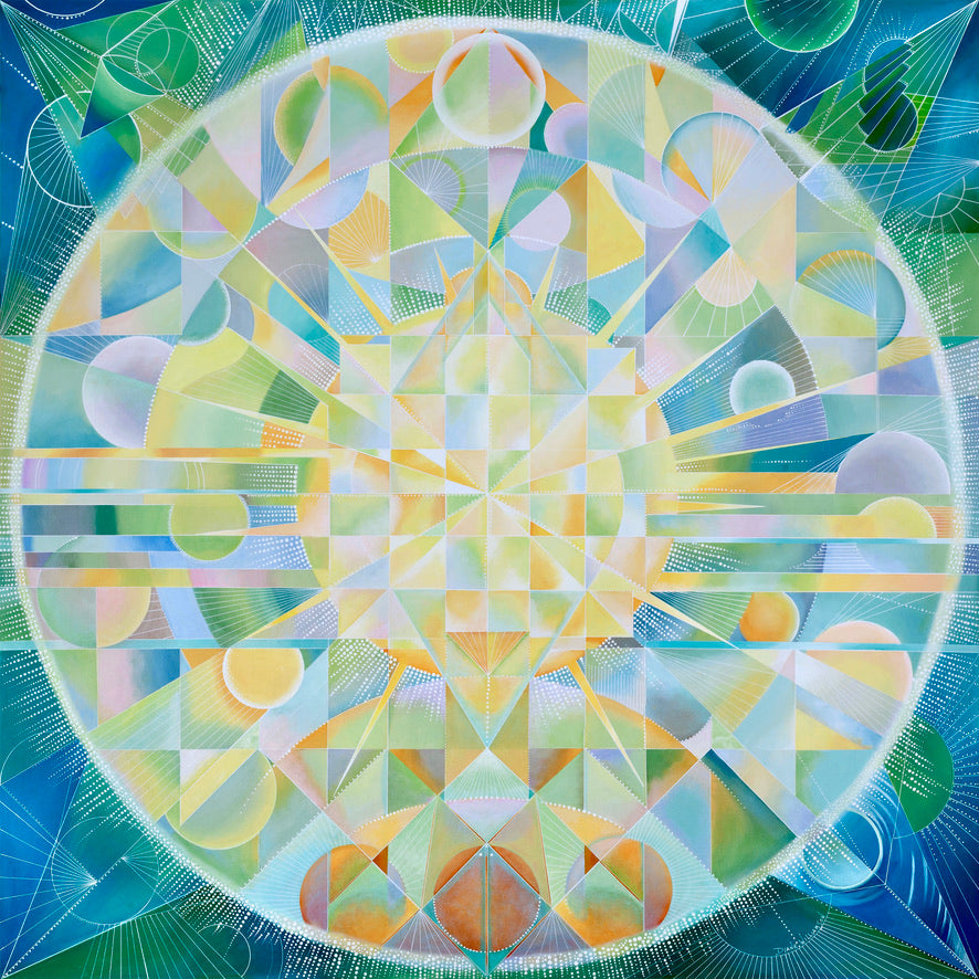 Radiating Harmony Print