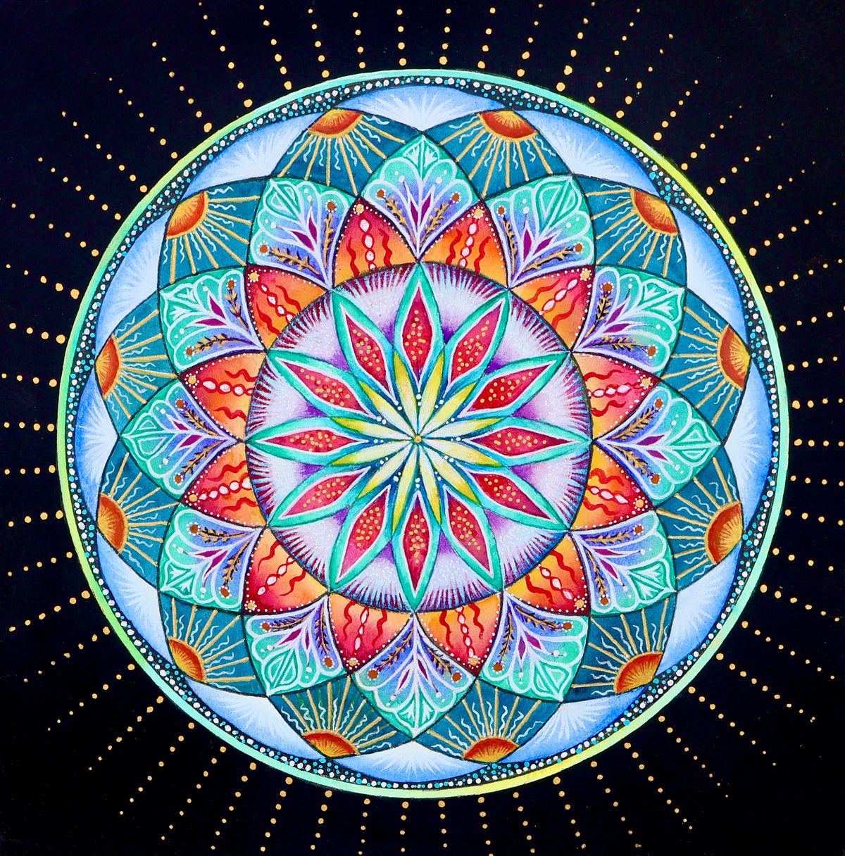 Fuji-Sun Mandala