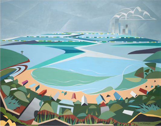 Mills Beach Expansion Print